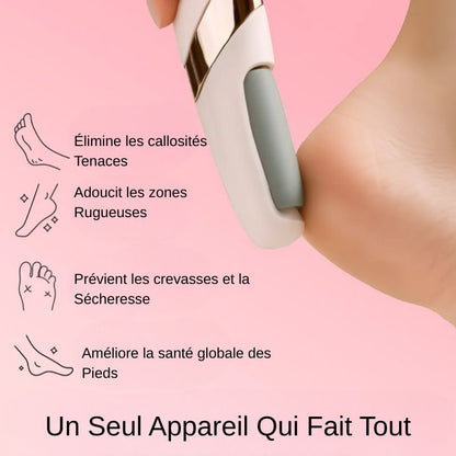 Easyheels – Exfoliant pour les pieds & Éliminateur de callosités